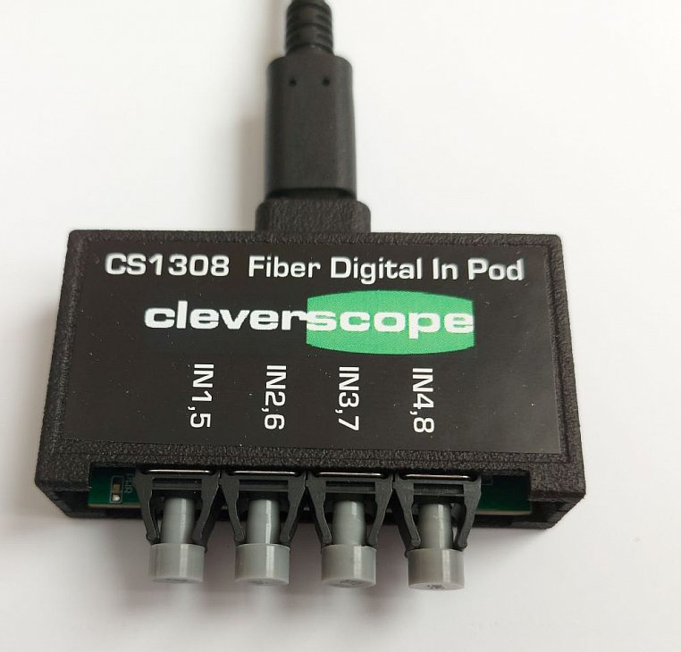CS1308 Fiber Isolated Digital Input Pod